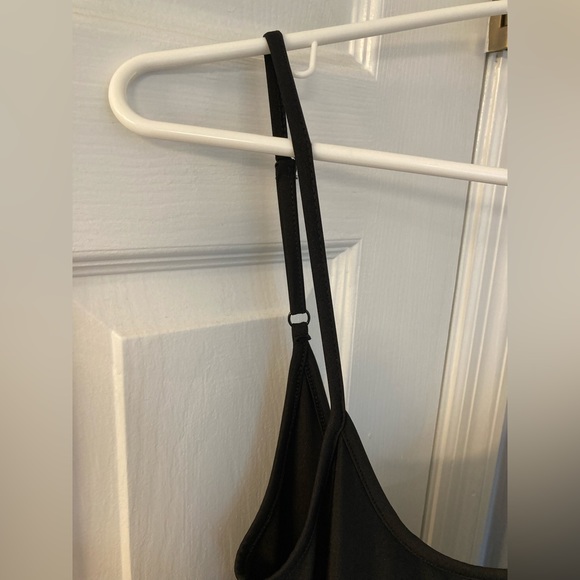 SJL Apparel flare black spandex pantsuit with adjustable straps - Picture 3 of 4